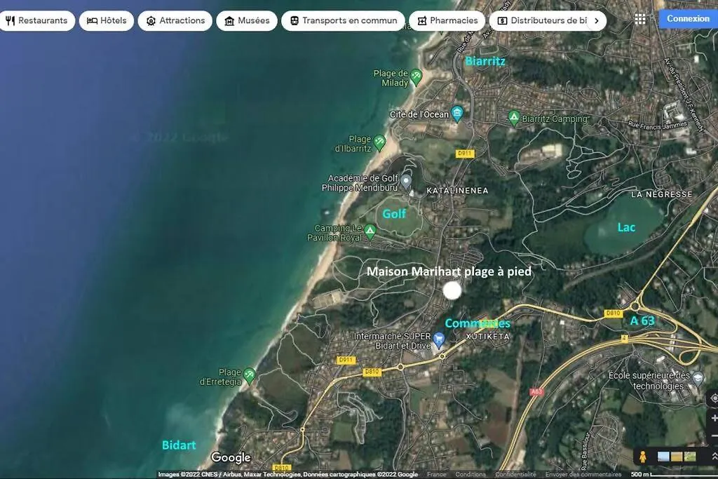 Maison Vacances Biarritz Sud - Plages A Pied Bidart Holiday home